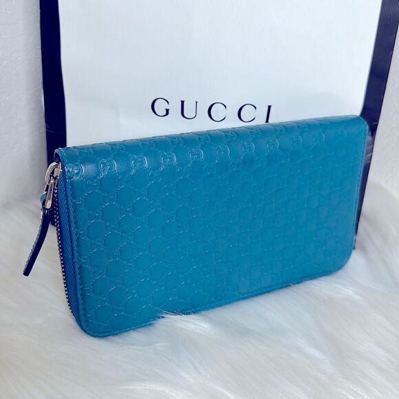 💯 Authentic Gucci Guccissima Long Wallet🍀 - Picture 14 of 15